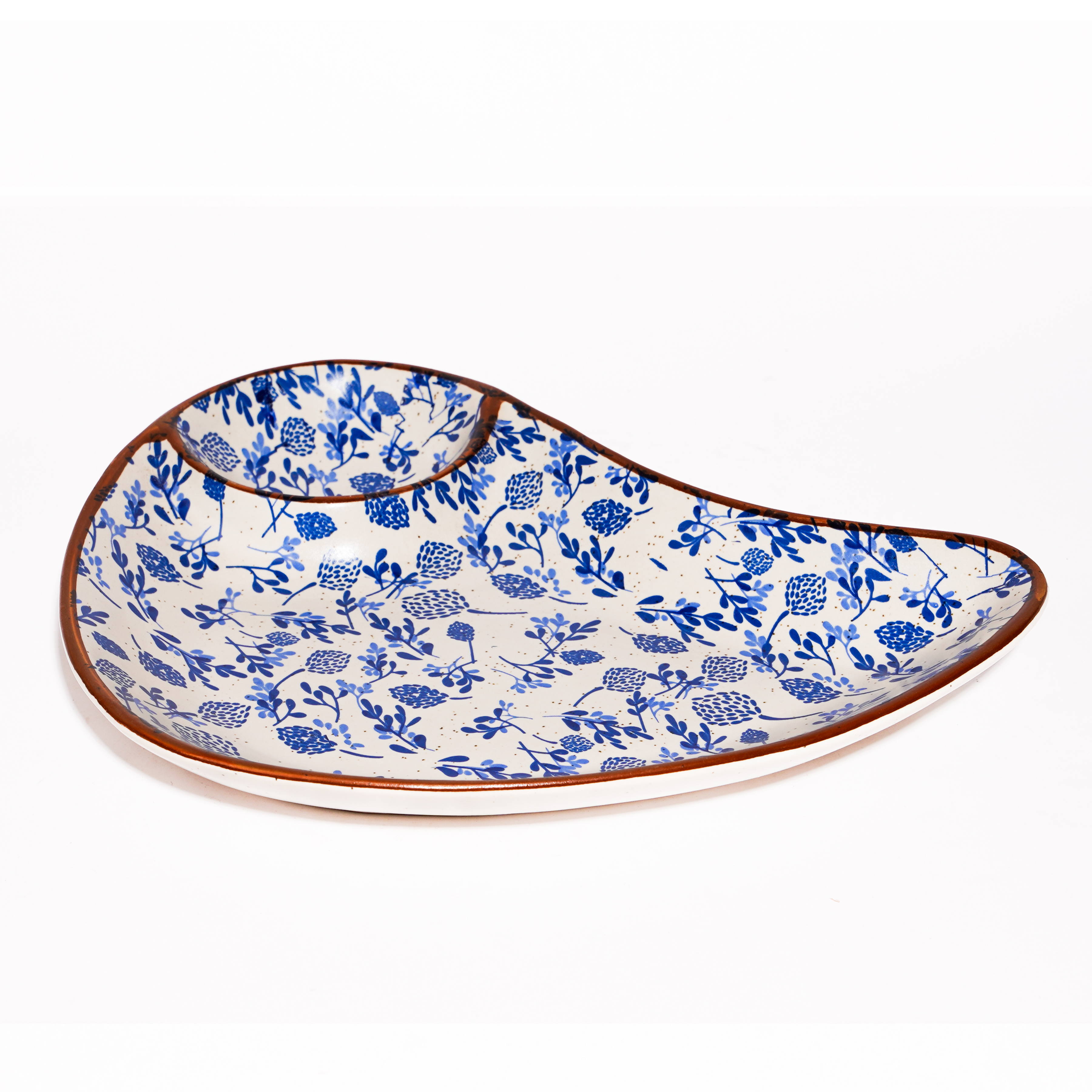 Blueherb Curve Platter