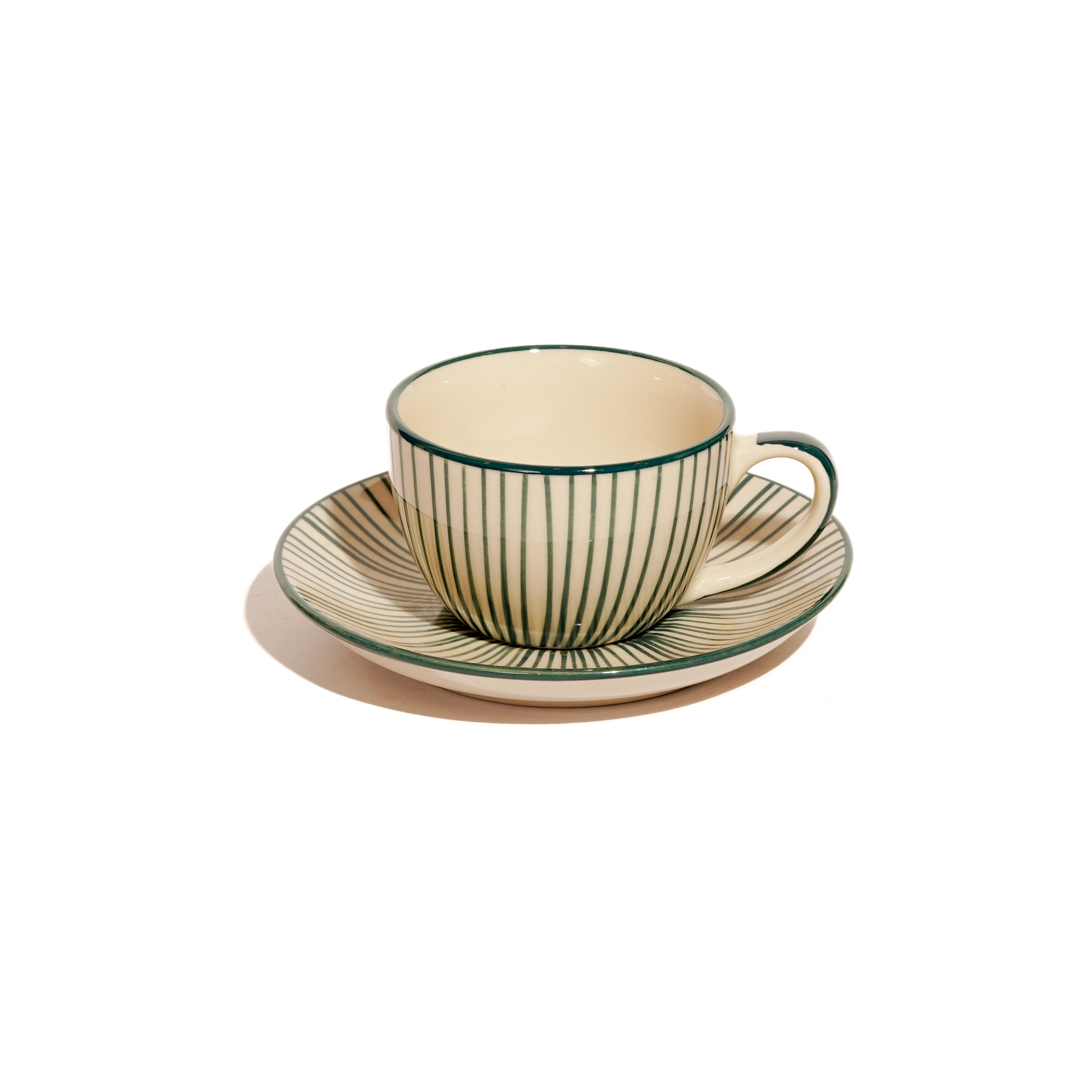 Oliveline Mug & Saucer | 200ml Main image