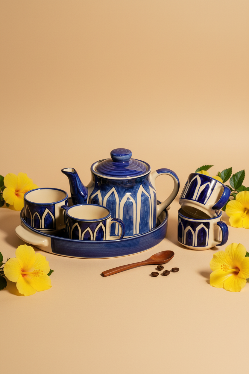 Blue Tea Set Reel